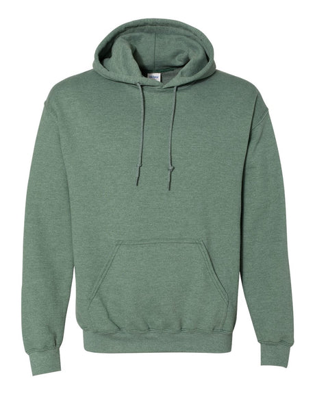 Gildan Unisex Heavy Blend™ Hooded Sweatshirt. 18500 - Heather Dark Green