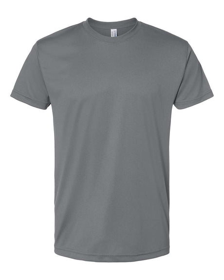 Bayside Unisex USA-Made Performance T-Shirt. 5300 - Charcoal