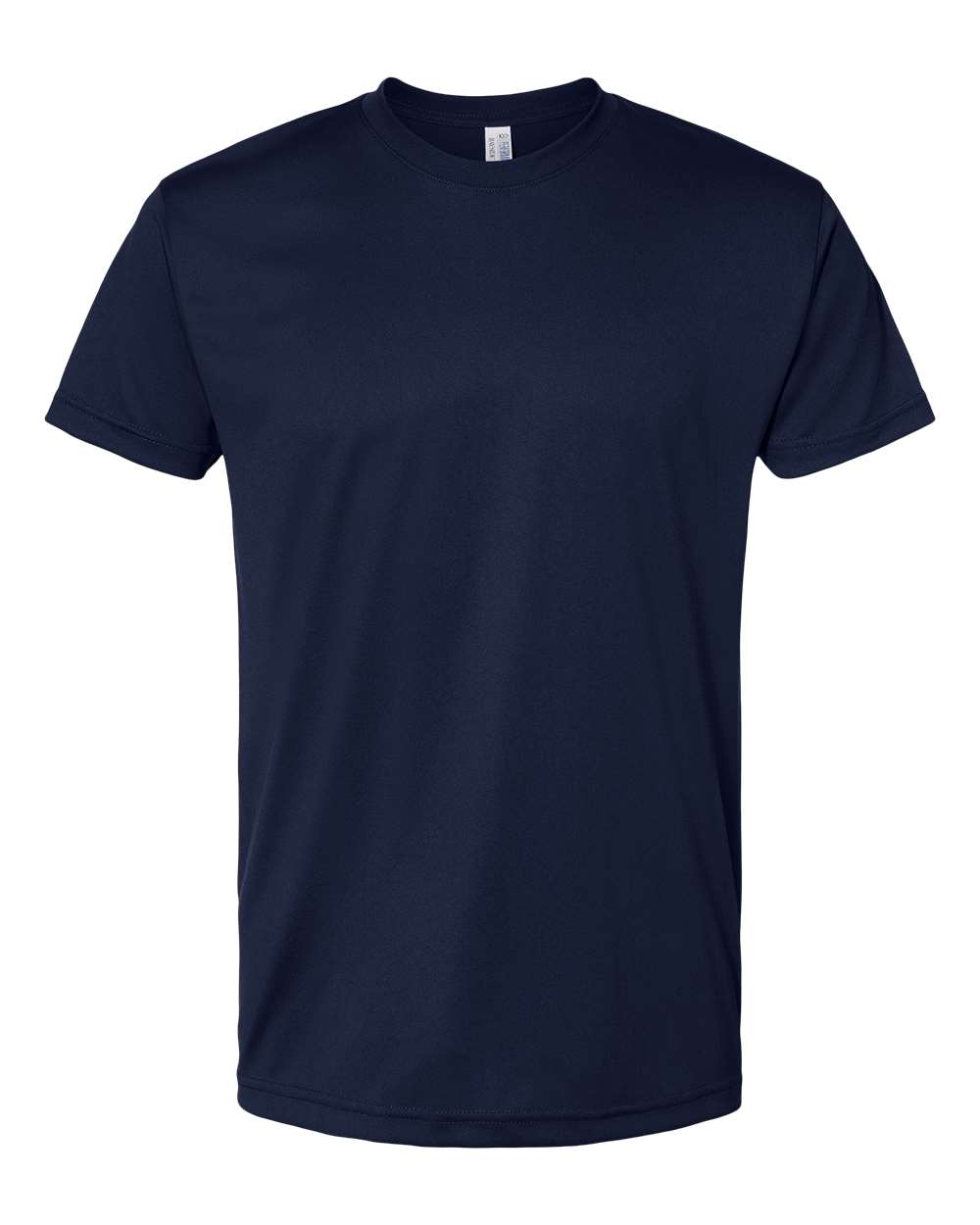 Bayside Unisex USA-Made Performance T-Shirt. 5300 - Navy