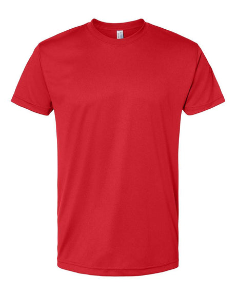 Bayside Unisex USA-Made Performance T-Shirt. 5300 - Red