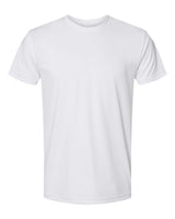 Bayside Unisex USA-Made Performance T-Shirt. 5300 - White