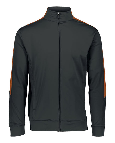 Augusta Sportswear Men's Medalist Jacket 2.0. 4395 - Black/ Orange