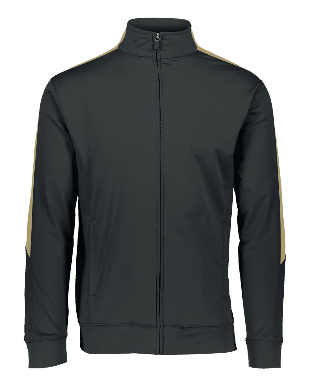 Augusta Sportswear Men's Medalist Jacket 2.0. 4395 - Black/ Vegas Gold