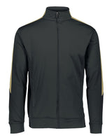 Augusta Sportswear Men's Medalist Jacket 2.0. 4395 - Black/ Vegas Gold