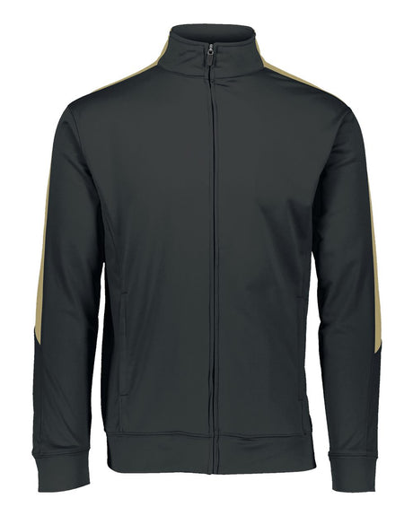 Augusta Sportswear Men's Medalist Jacket 2.0. 4395 - Black/ Vegas Gold