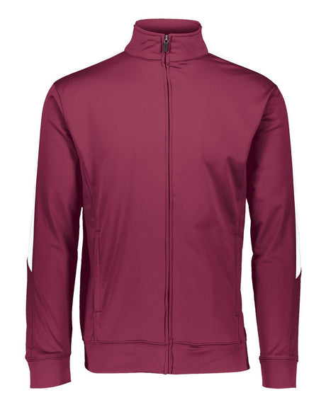 Augusta Sportswear Men's Medalist Jacket 2.0. 4395 - Maroon/ White