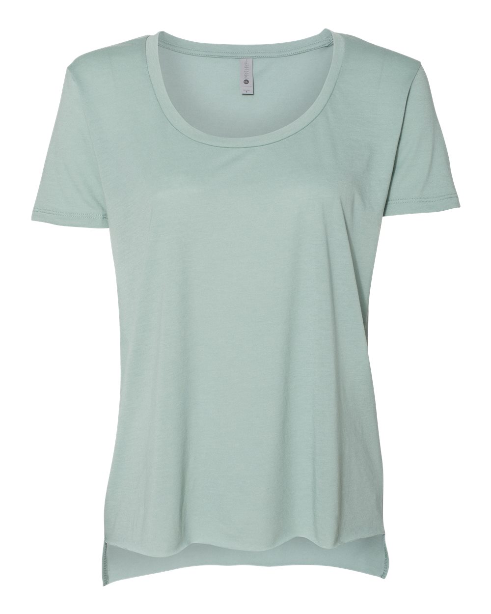 Next Level Women's Festival Scoop Neck Tee. 5030 - Stonewash Green