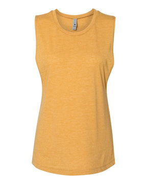 Next Level Women’s Festival Muscle Tank. 5013 - Antique Gold
