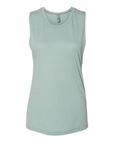 Next Level Women’s Festival Muscle Tank. 5013 - Stonewash Green