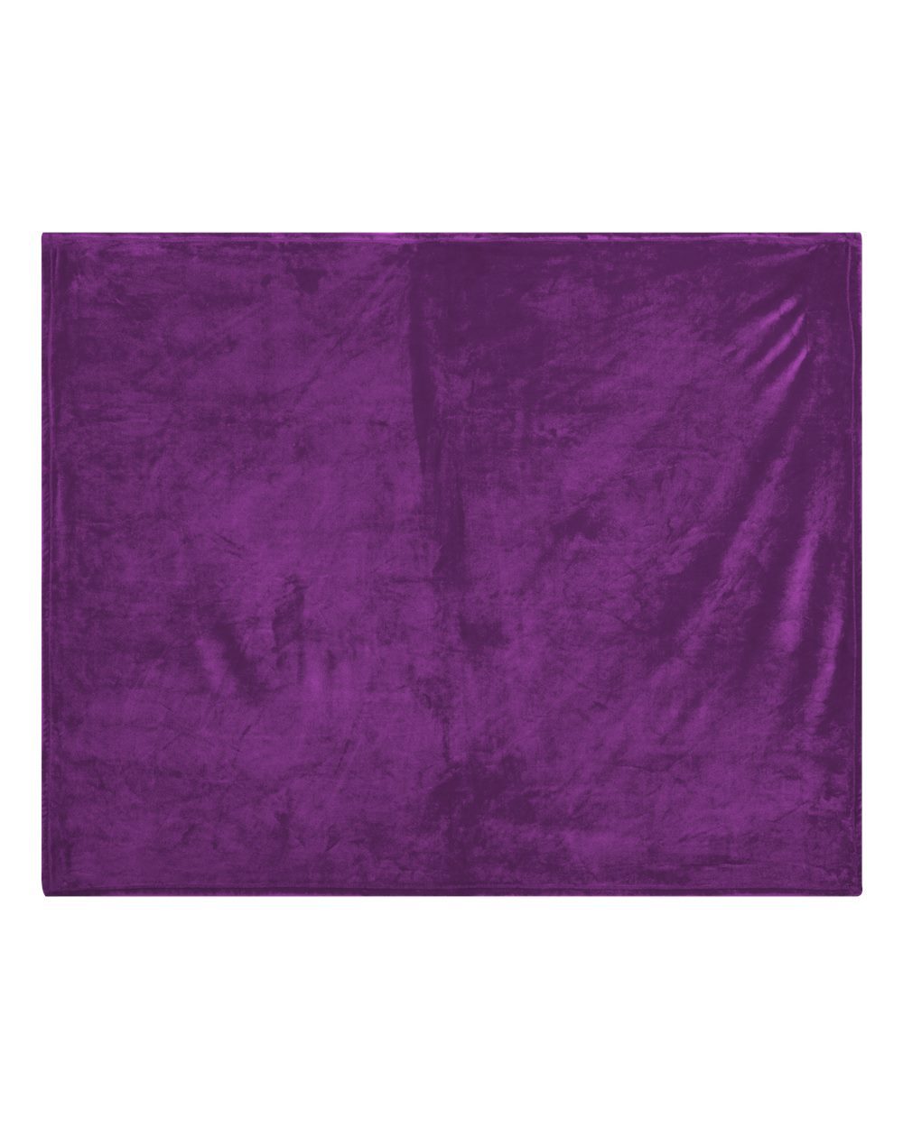 Alpine Fleece Mink Touch Luxury Blanket. 8721 - Plum