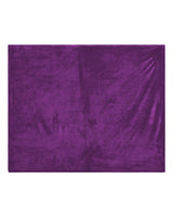 Alpine Fleece Mink Touch Luxury Blanket. 8721 - Plum