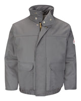 Bulwark Men's Insulated Bomber Jacket. JLR8 - GY-Grey