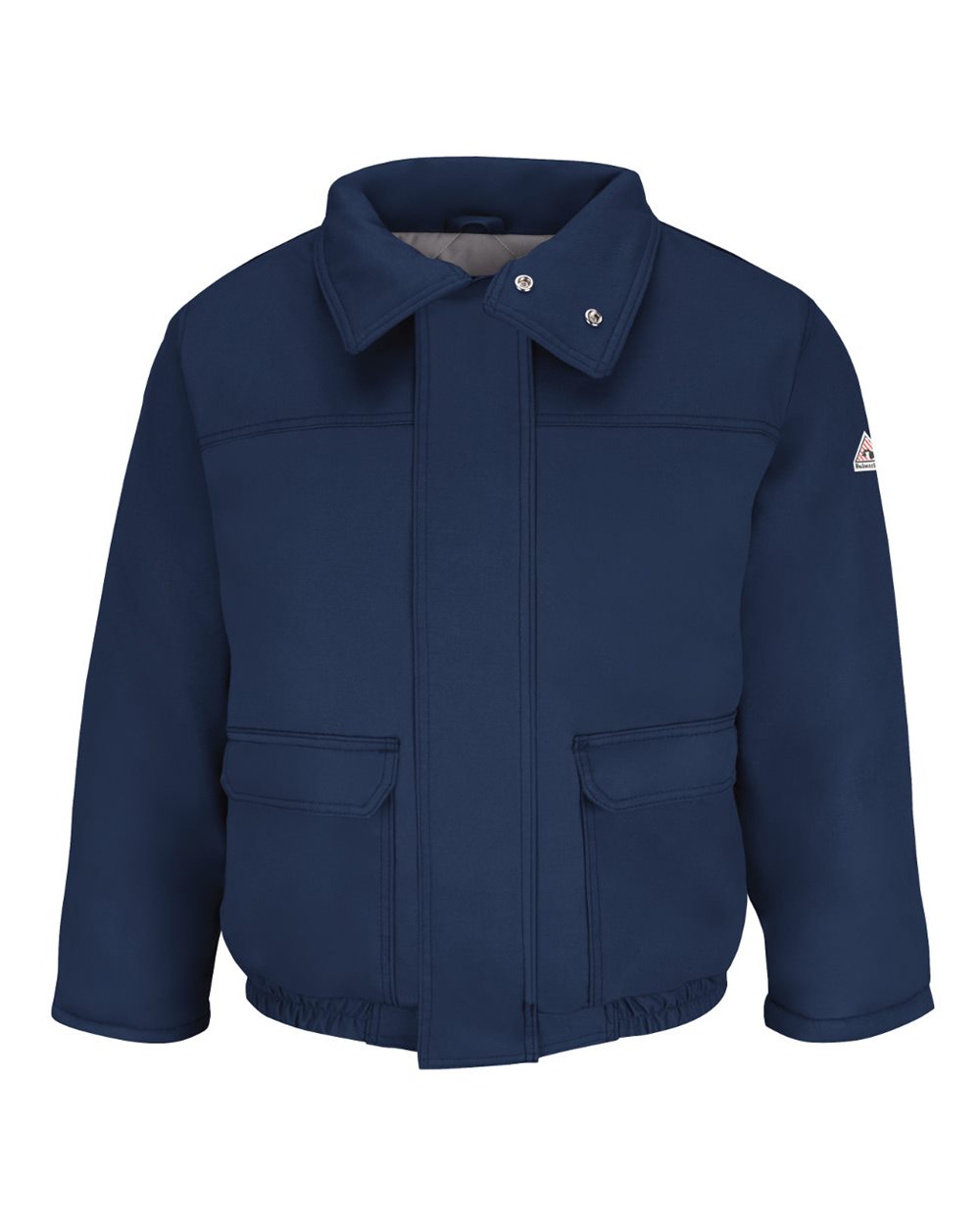 Bulwark Men's Insulated Bomber Jacket. JLR8 - Navy
