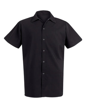 Chef Designs 100% Spun Polyester Cook Shirt. 5035 - Black