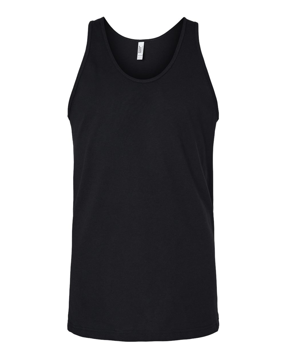 American Apparel Unisex Fine Jersey Tank. 2408 - Black