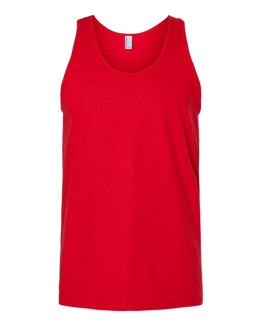 American Apparel Unisex Fine Jersey Tank. 2408 - Red