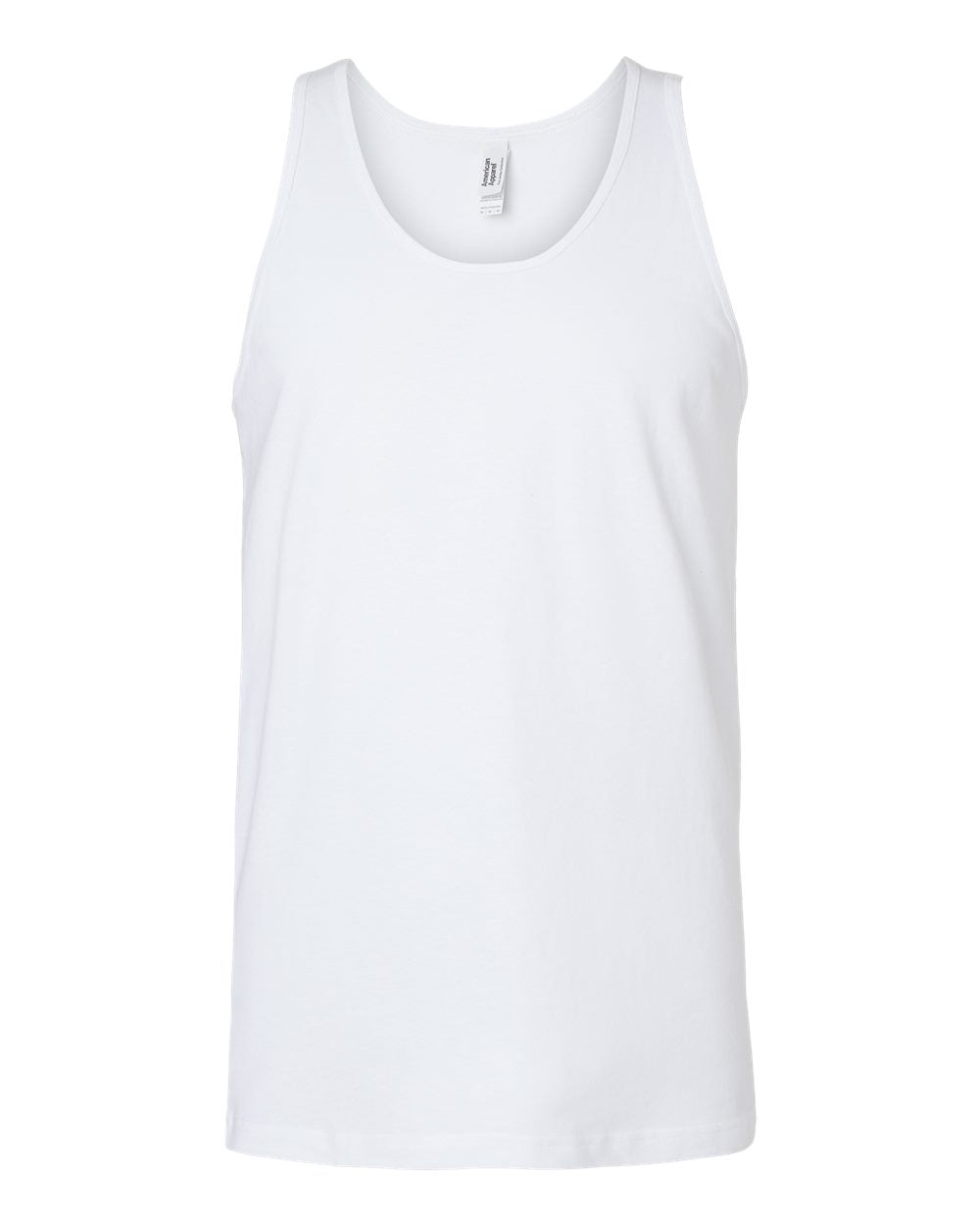 American Apparel Unisex Fine Jersey Tank. 2408 - White