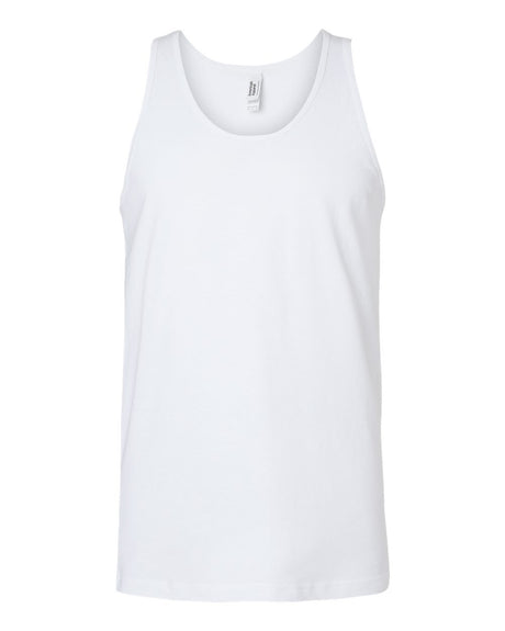 American Apparel Unisex Fine Jersey Tank. 2408 - White