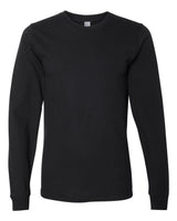 American Apparel Unisex Fine Jersey Long Sleeve Tee. 2007 - Black