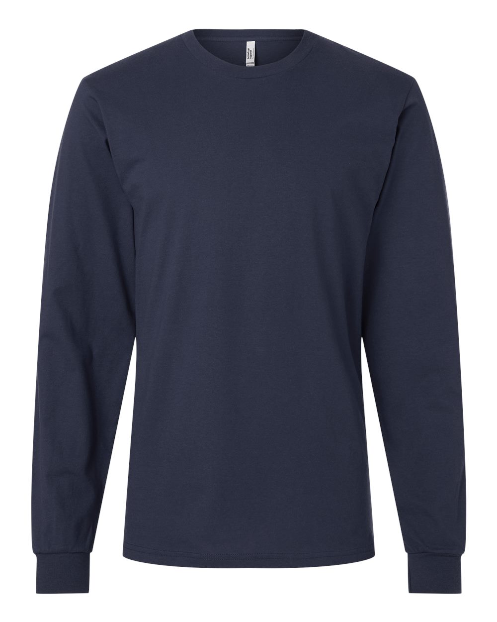 American Apparel Unisex Fine Jersey Long Sleeve Tee. 2007 - Navy