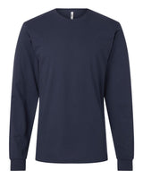 American Apparel Unisex Fine Jersey Long Sleeve Tee. 2007 - Navy