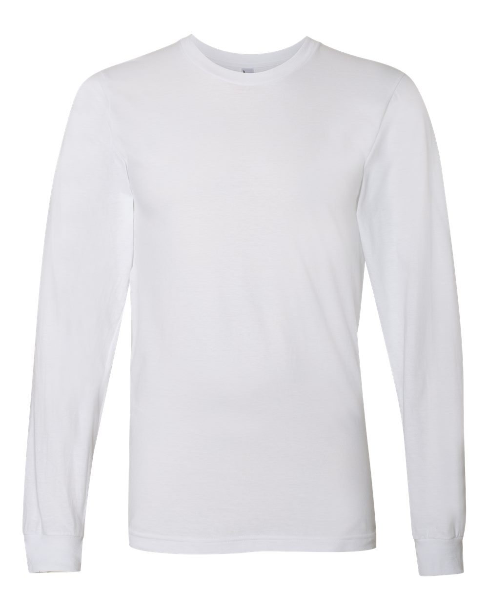 American Apparel Unisex Fine Jersey Long Sleeve Tee. 2007 - White