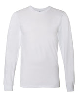American Apparel Unisex Fine Jersey Long Sleeve Tee. 2007 - White