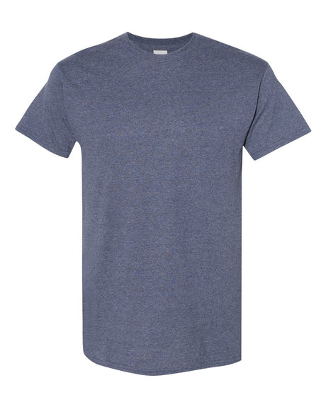 Gildan Unisex Heavy Cotton™ T-Shirt. 5000 - Heather Navy
