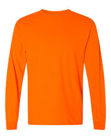 Gildan Unisex DryBlend® 50/50 Long Sleeve T-Shirt. 8400 - Safety Orange