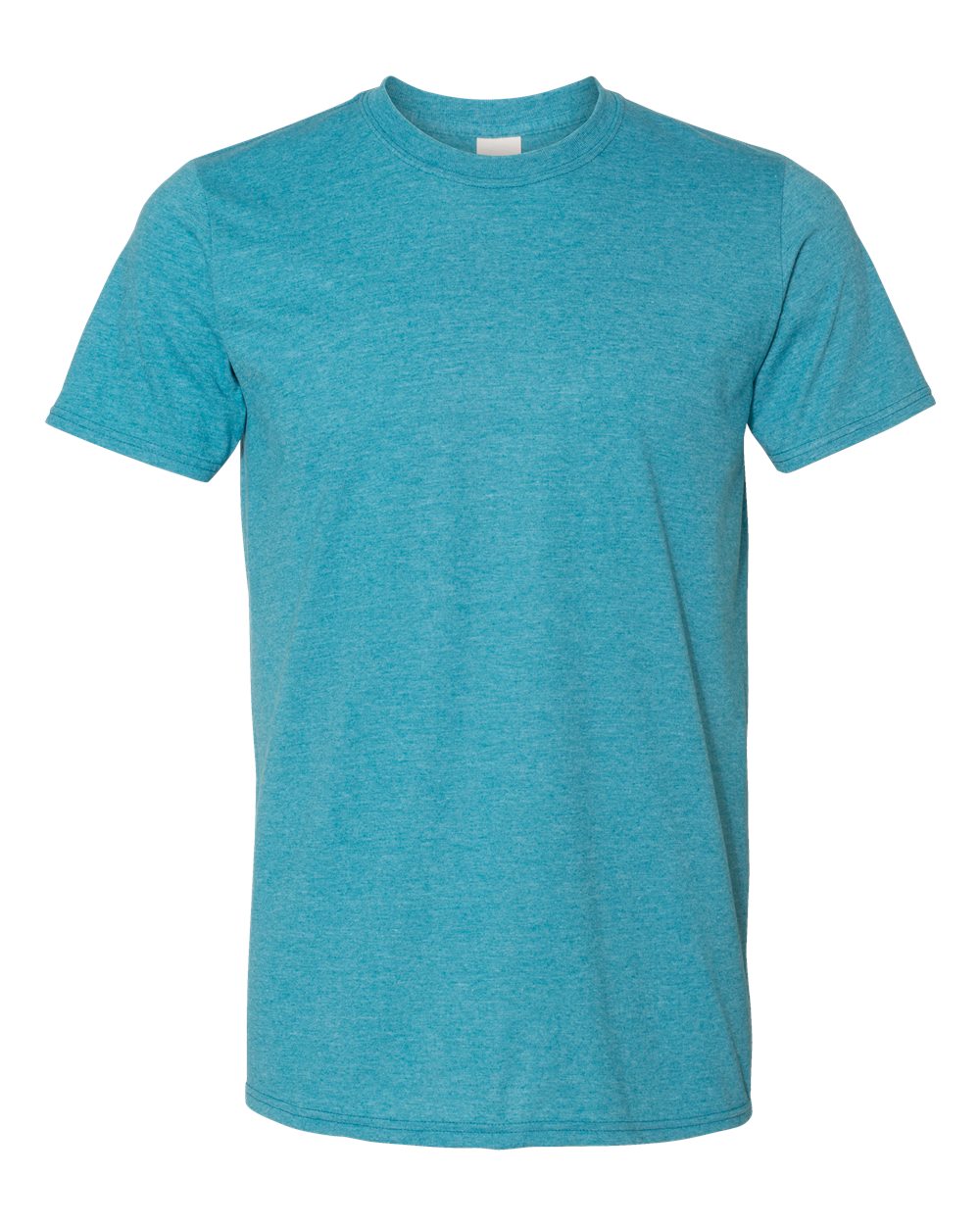 Gildan Unisex Softstyle® T-Shirt. 64000 - Heather Galapagos Blue
