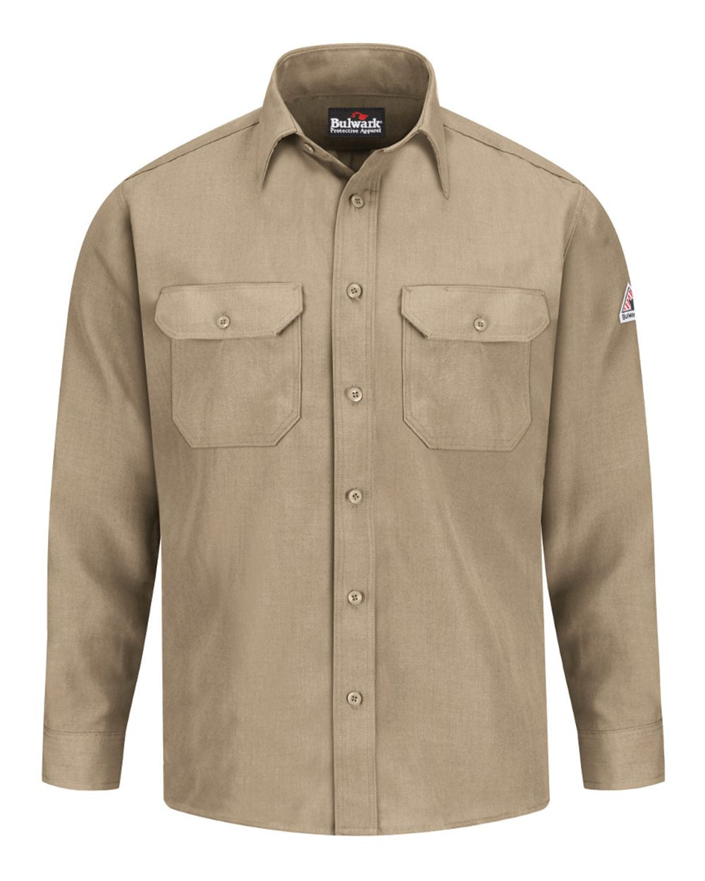 Bulwark Men's Uniform Shirt Nomex® IIIA. SND2 - Tan