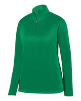 Augusta Sportswear Women's Wicking Fleece Quarter-Zip Pullover. 5509 - Kelly