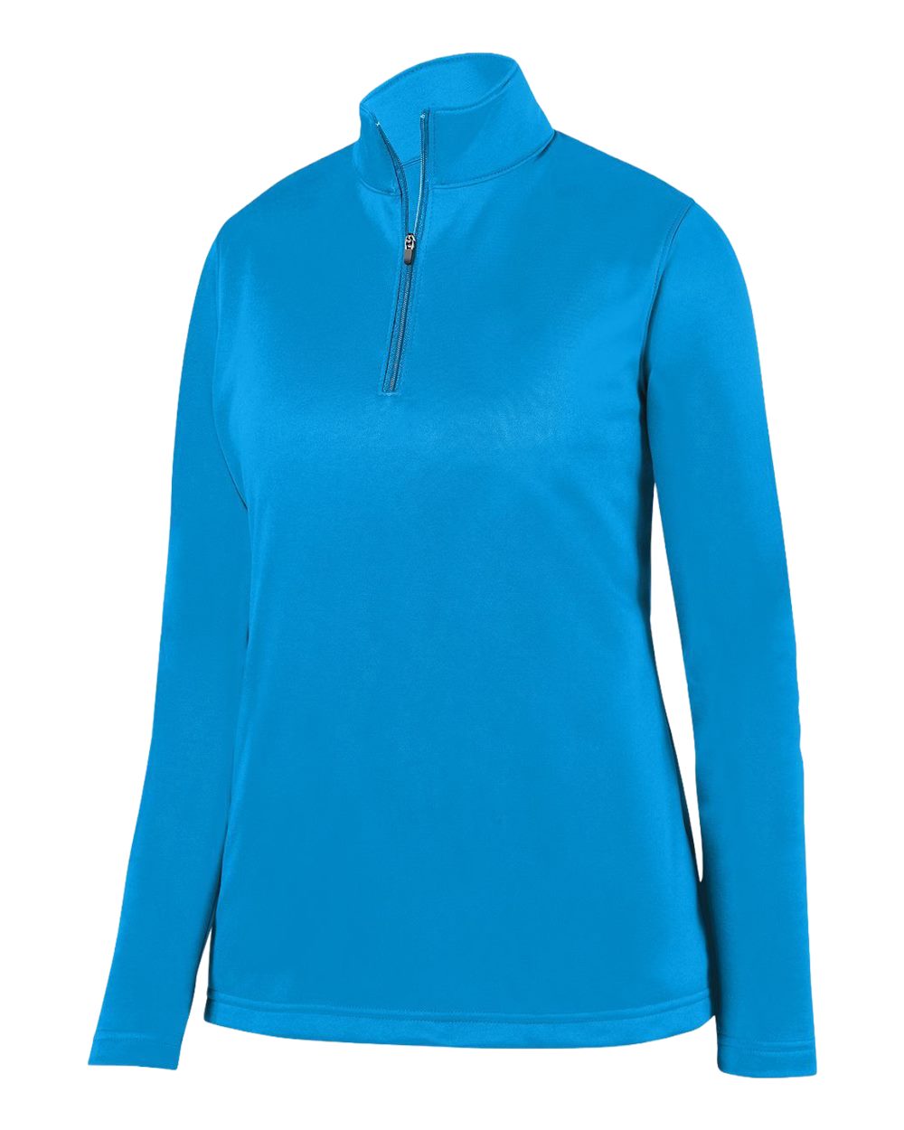 Augusta Sportswear Women's Wicking Fleece Quarter-Zip Pullover. 5509 - Power Blue