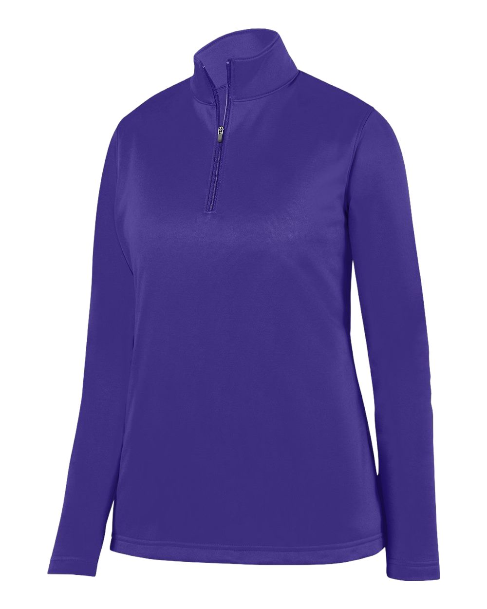 Augusta Sportswear Women's Wicking Fleece Quarter-Zip Pullover. 5509 - Purple