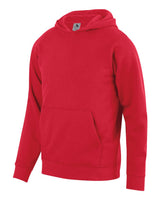 Augusta Sportswear Youth 60/40 Fleece Hooded Sweatshirt. 5415 - Red