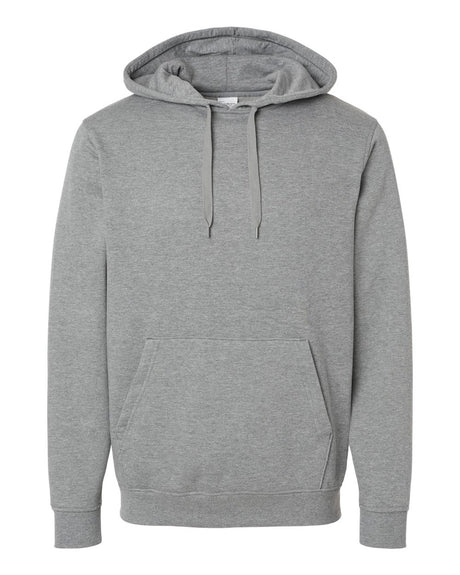 Augusta Sportswear Unisex 60/40 Fleece Hooded Sweatshirt. 5414 - Charcoal Heather