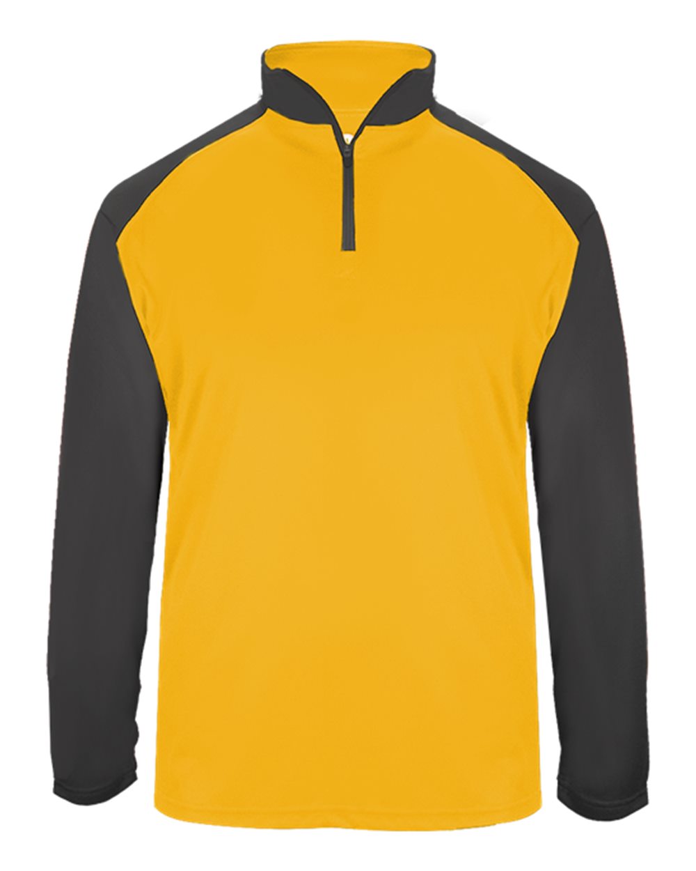 Badger Men's Ultimate SoftLock™ Sport Quarter-Zip Pullover. 4006 - Gold/ Graphite