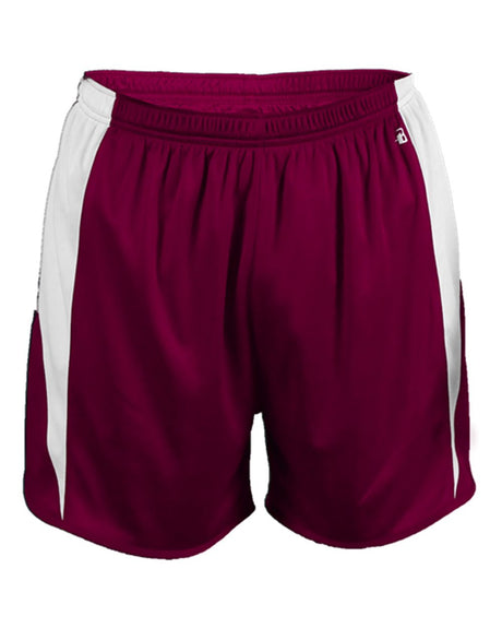 Alleson Athletic Youth Stride Shorts. 2273 - Maroon/ White
