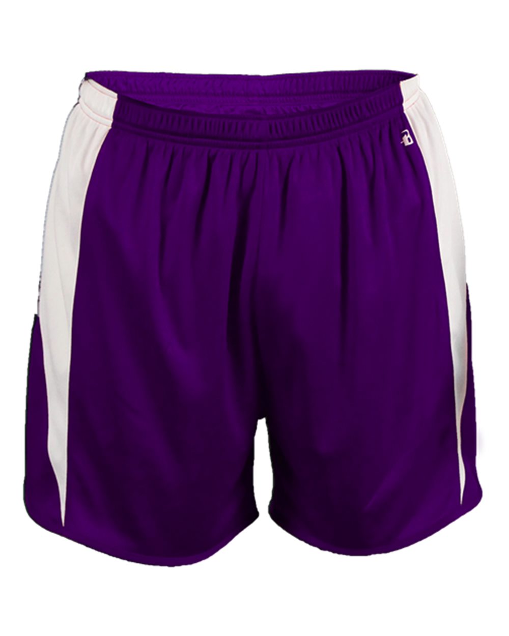 Alleson Athletic Youth Stride Shorts. 2273 - Purple/ White