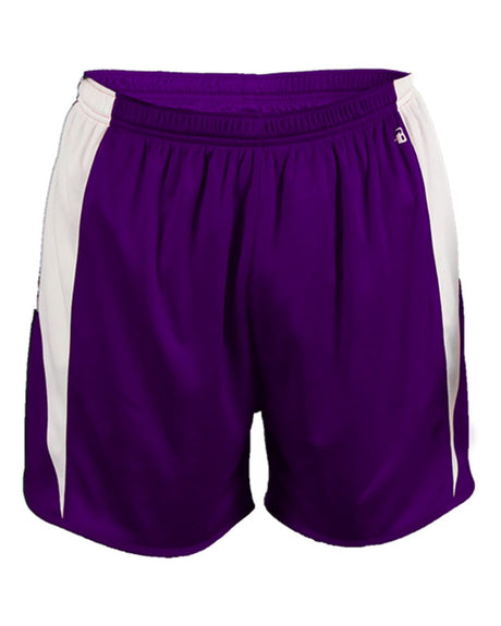 Alleson Athletic Youth Stride Shorts. 2273 - Purple/ White