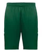 Augusta Sportswear Unisex Alley-Oop Reversible Shorts. 1168 - Dark Green/ White