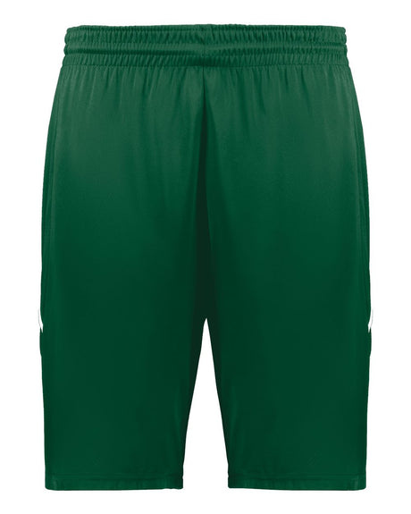 Augusta Sportswear Unisex Alley-Oop Reversible Shorts. 1168 - Dark Green/ White