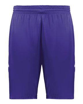 Augusta Sportswear Unisex Alley-Oop Reversible Shorts. 1168 - Purple/ White