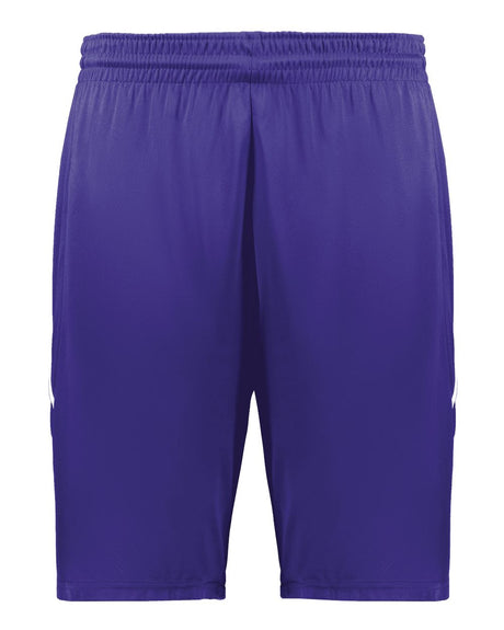 Augusta Sportswear Unisex Alley-Oop Reversible Shorts. 1168 - Purple/ White