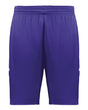Augusta Sportswear Unisex Alley-Oop Reversible Shorts. 1168 - Purple/ White
