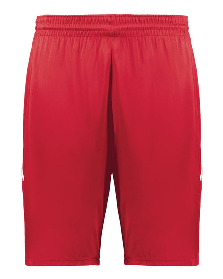 Augusta Sportswear Unisex Alley-Oop Reversible Shorts. 1168 - Red/ White