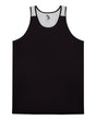 Alleson Athletic Youth Ventback Singlet. 2668 - Black/ White