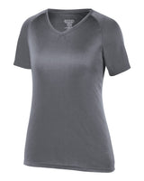 Augusta Sportswear Women's Attain Wicking V-Neck T-Shirt. 2792 - Graphite