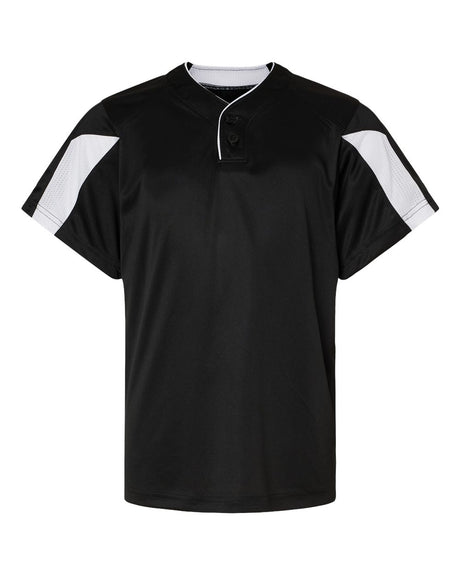 Alleson Athletic Youth Striker Placket. 2976 - Black/ White