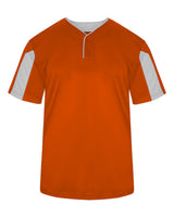 Alleson Athletic Youth Striker Placket. 2976 - Burnt Orange/ White